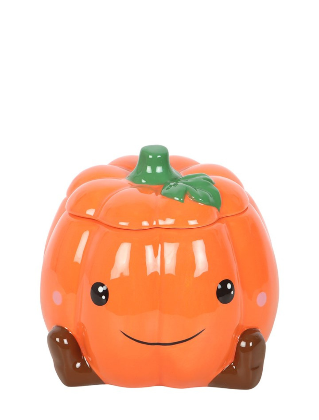 Charming Pumpkin-Shaped Oil & Wax Melt Warmer
