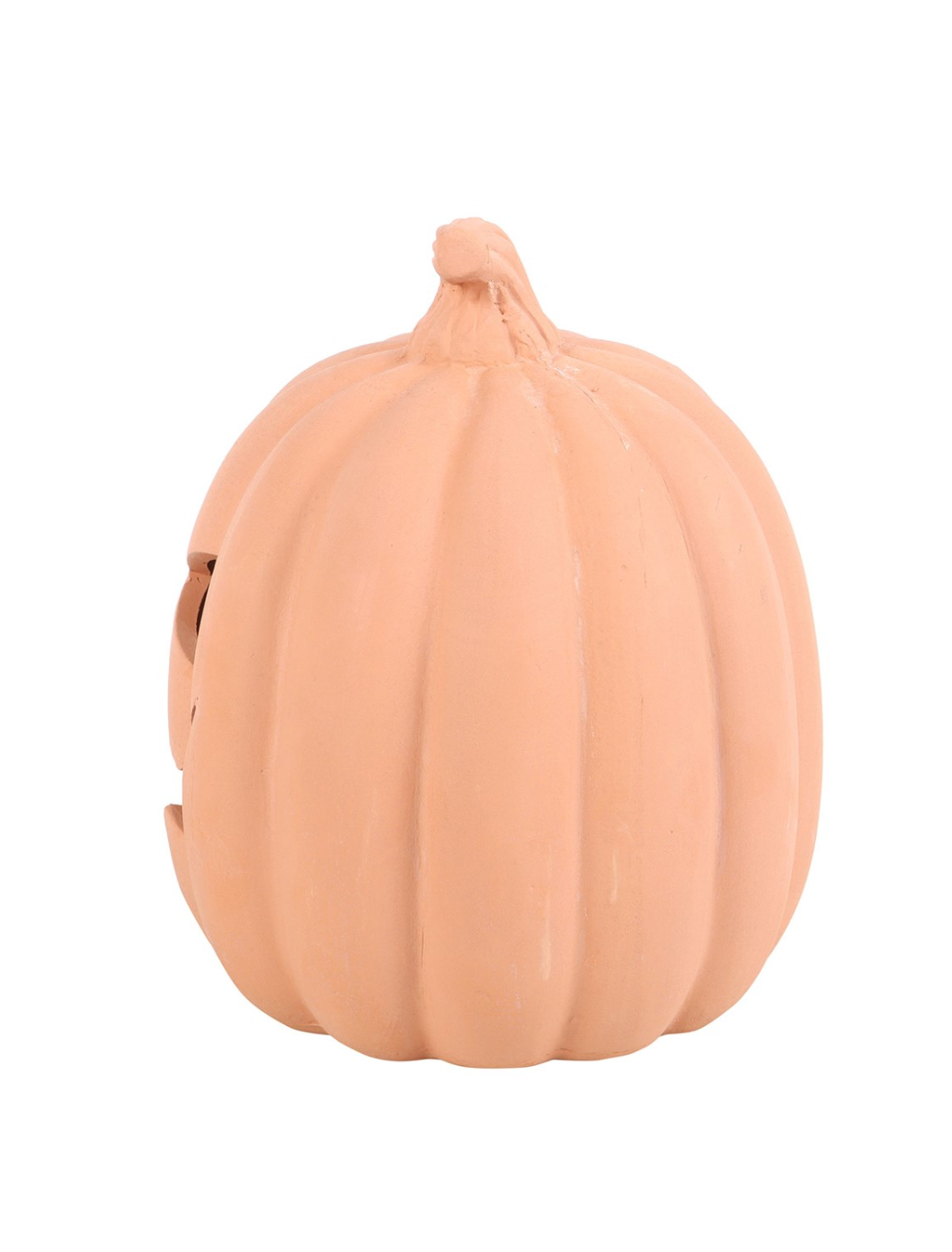 15cm Rustic Terracotta Pumpkin Display Ornament